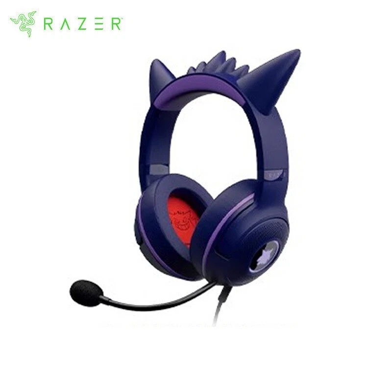 Auriculares con cable Razer X Pokémon Gengar Kraken V3 X edición limitada Foto 2 de 4