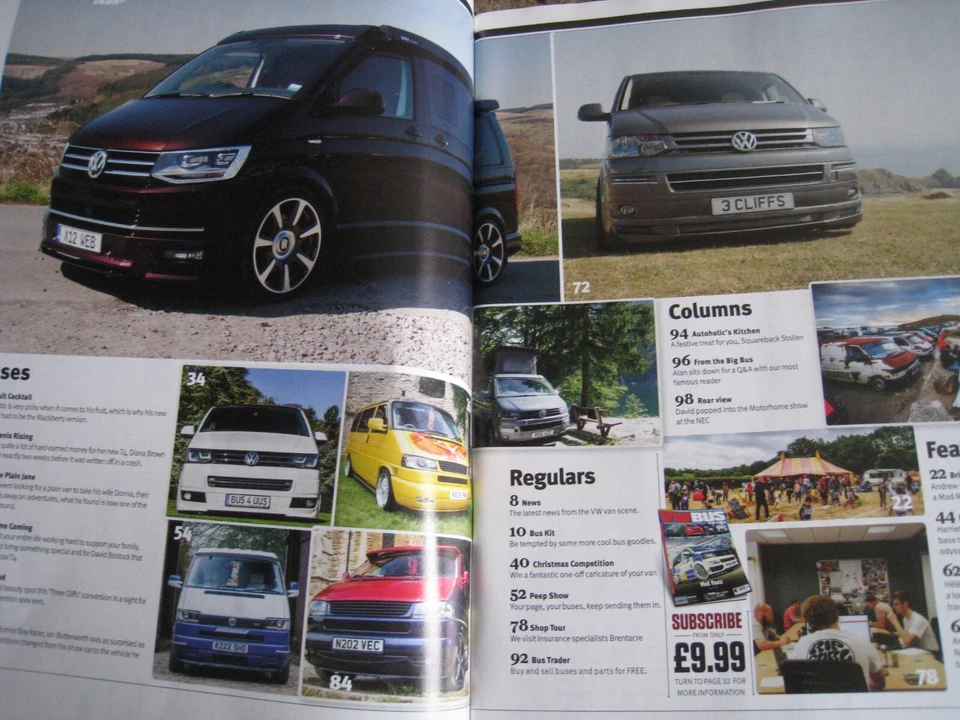 VWBUS MAGAZINE ISSUE 80 NEWQUAY FESTIVAL BRISTOL VOLKSFEST PHOENIX RISING - Image 2 of 3