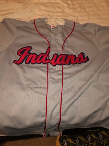 old school cleveland indians jersey