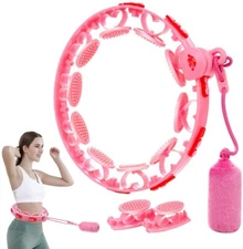 FCXJTU Adjustable Weighted Smart Hoola Hoop 425g 