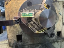Metal Lathe Tool Height Setting Gauge. Made In the USA