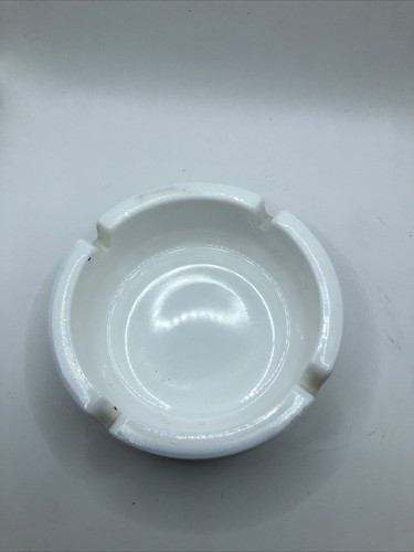 Vintage Peter Stuyvesant Filter Advertising Ashtray Made In France Opaline - Picture 4 of 6
