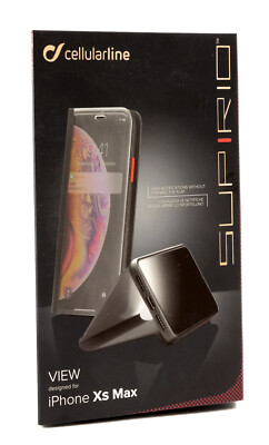 Cellularline Supirio Schutz Hülle Apple iPhone XS Max Tasche Case Cover Etui 658