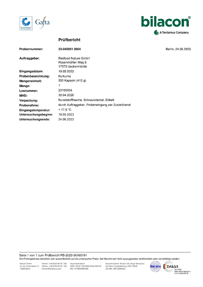 BiO Kurkuma Extrakt ⭐ 500 Kapseln ⭐ hochdosiert 700mg Curcuma Curcumin + Piperin - Bild 4 von 4