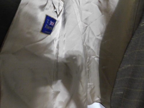 C7 - T Harris London 100% Lambs Wool Men's 44L Suit Jacket / Sports Coat - Picture 6 of 6