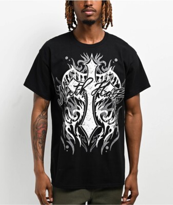 Ninth Hall Bless Up Black T-Shirt Size Medium