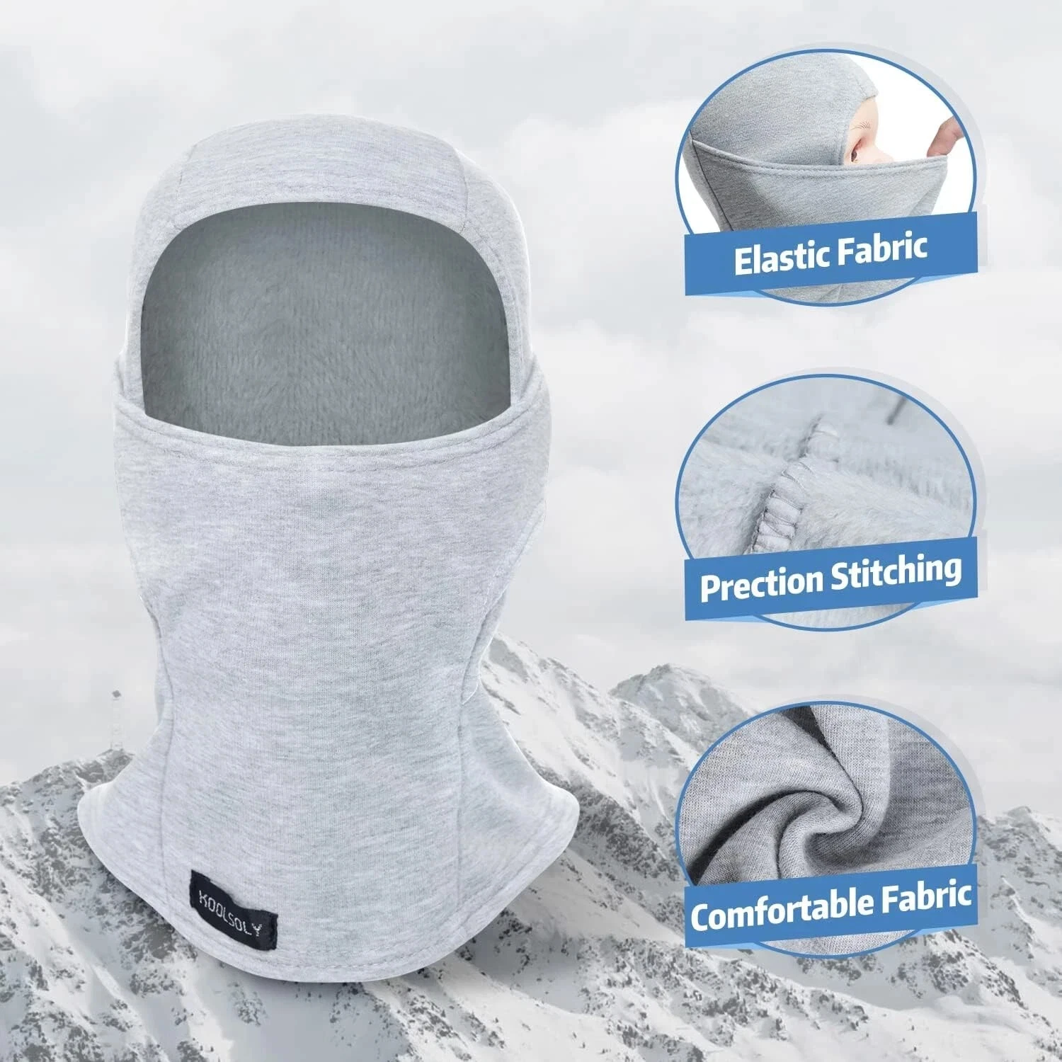 Ski Mask Balaclava Cold Weather Warm and Fleece Face Mask Neck Warmer Full Fa...