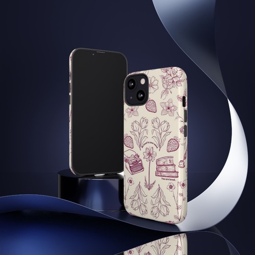 Blush Bookish Coquette Phone Case | X22 - 第 98/271 張圖片
