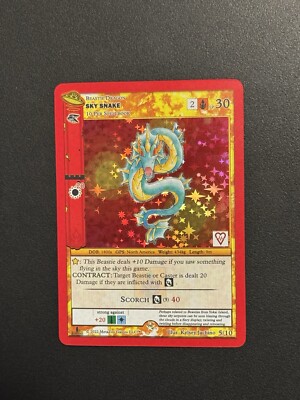 MetaZoo x Revive UFO Sky Snake 5/10 Non Redeemable Skateboard Promo Holo 2022