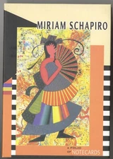 Miriam Schapiro -A Folio of Notecards, 10 Blank Cards/Envelopes, 2 Designs