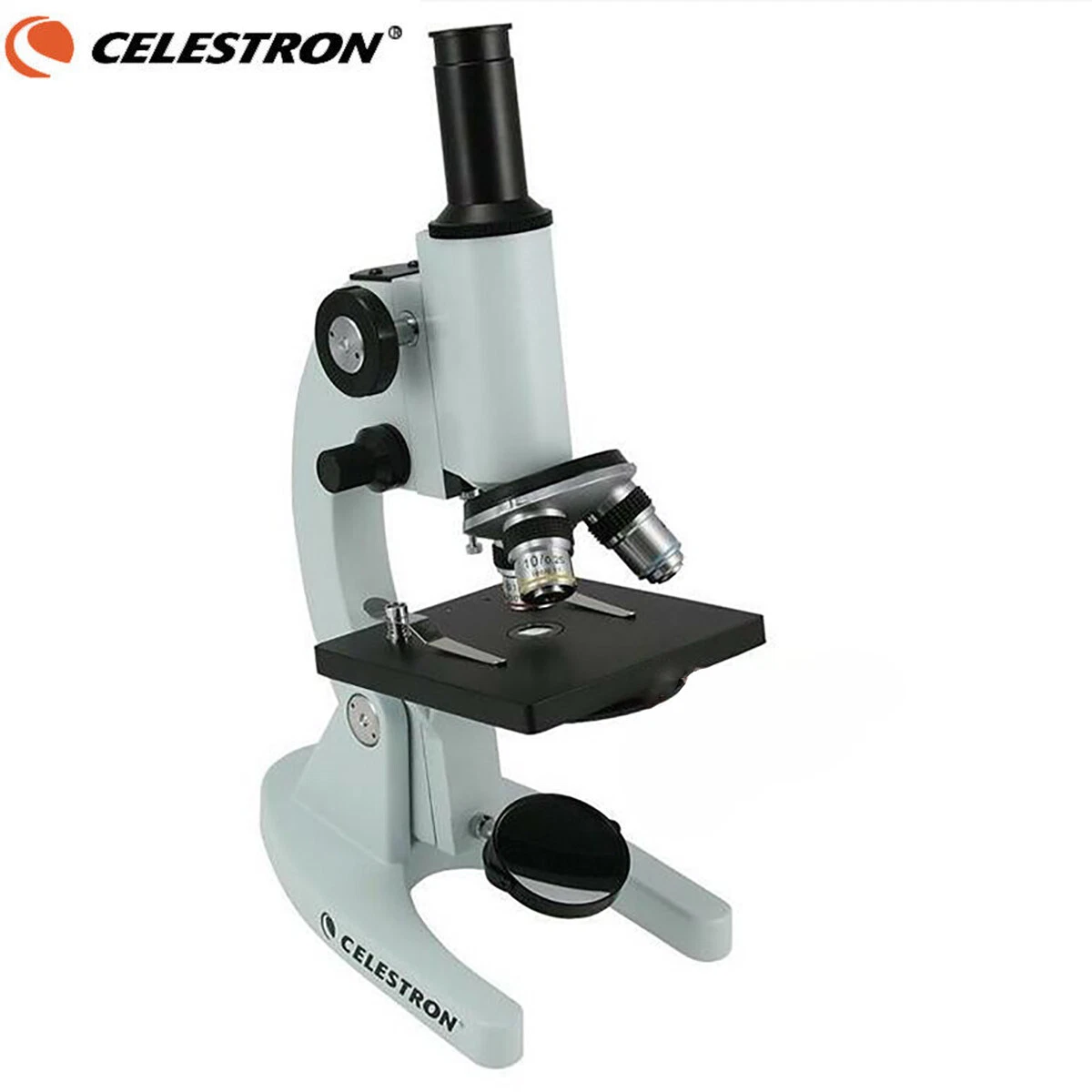 Celestron 400x Laboratory Biological Microscope 50mm Mirror High Power 44102