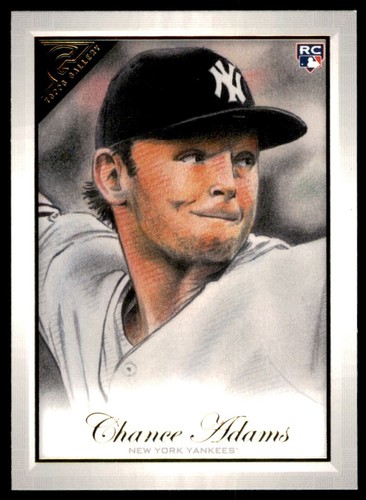 2019 TOPPS GALLERY CHANCE ADAMS RC NEW YORK YANKEES #111