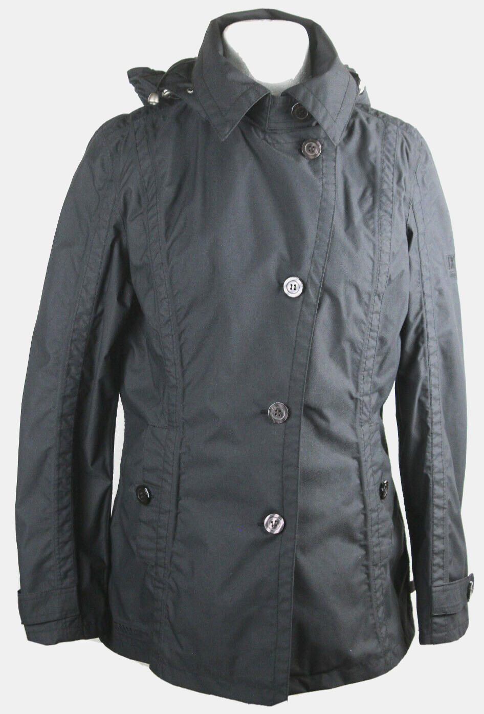 JX Jeantex transition jacket trench coat women's size 42, very good condition