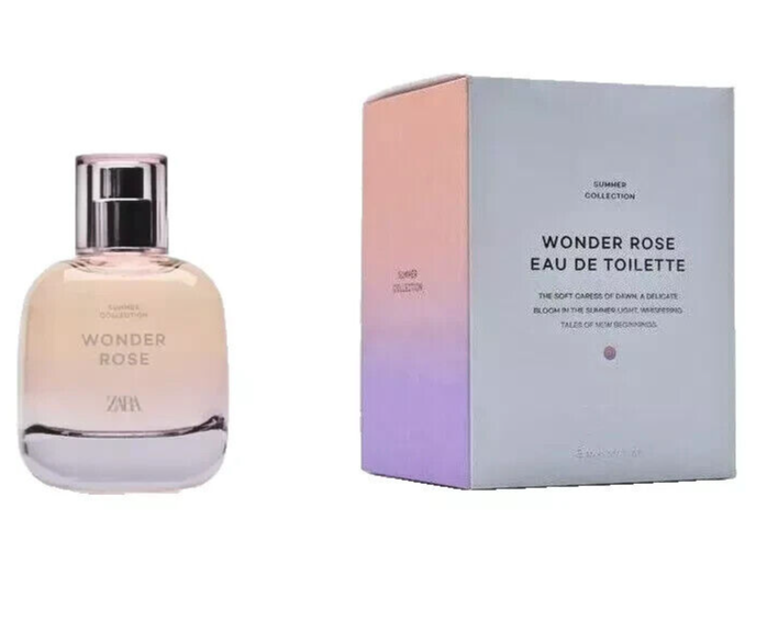 ZARA Wonder Rose Summer Collection 90ml Eau De Toilette