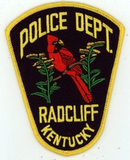 KENTUCKY KY RADCLIFF POLICE NICE SHOULDER PATCH SHERIFF