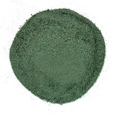 1/2 Ounce Dark Dyed Green Emerald Jewelry Craft Inlay Powder 2mm And Less