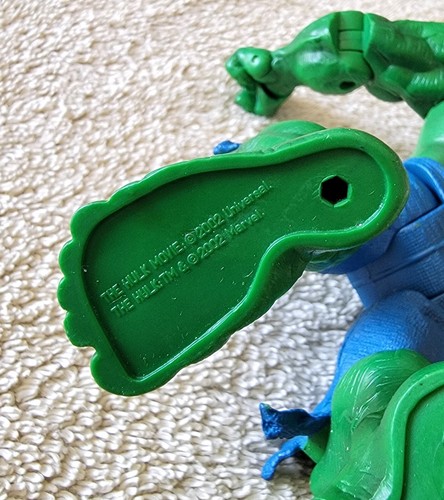 Marvel Universal THE HULK MOVIE 2003 HULK SMASH & PUNCH ARMS ACTION FIGURE - Picture 10 of 10