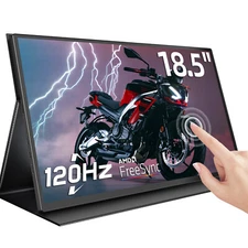 UPERFECT 18.5" 120Hz Touchscreen Monitor 1920x1080 HDMI USB-C Portable Monitor