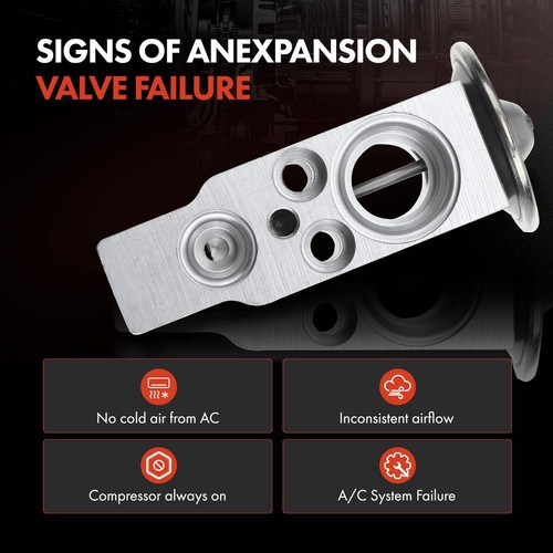 A/C Block Expansion Valve for Volvo S80 1999-2000 V70 2001-2007 XC70 2003-2007 - Picture 5 of 8