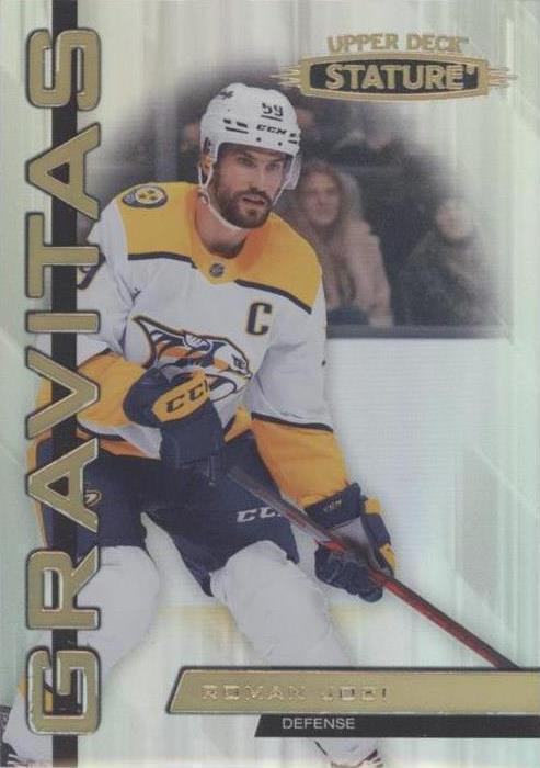 2021-22 Upper Deck Stature - Roman Josi #G-11 - 1 of 1