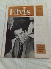 Elvis Presley monthly N&deg;17 1967 Belgian Elvis Fan club French language