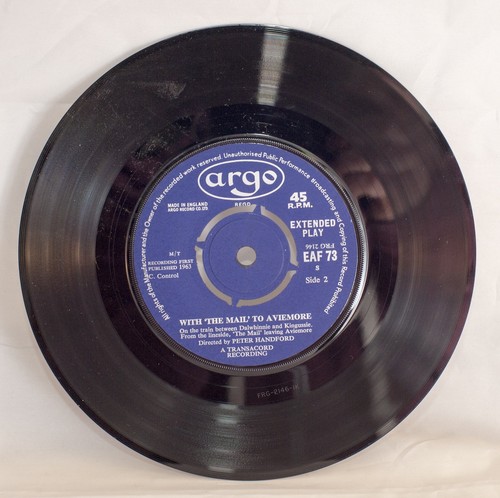With ‘The Mail’ to Aviemore on the Perth-Inverness Train 7 inch Vinyl Record - Picture 4 of 4