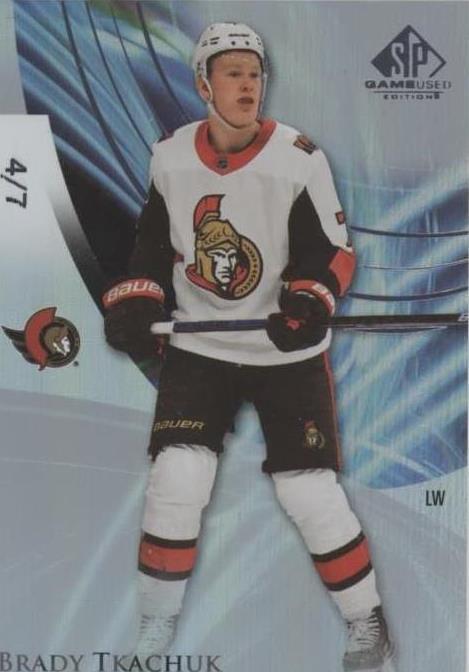 2020-21 Upper Deck SP Game Used - Brady Tkachuk #51 - 1 of 1