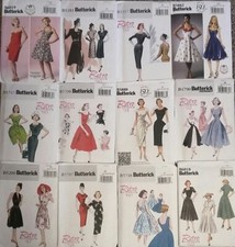 VINTAGE Style Retro Sewing Patterns Misses' 40's-50's 60's -U PICK Lot 29