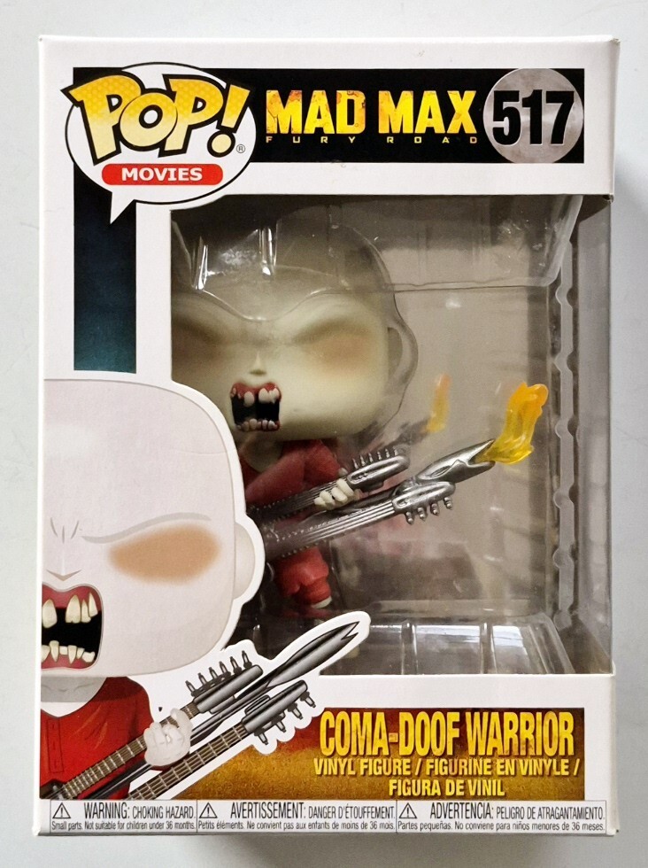 Funko Pop Mad Max Furiosa 508 Coma-doof Warrior Target 517