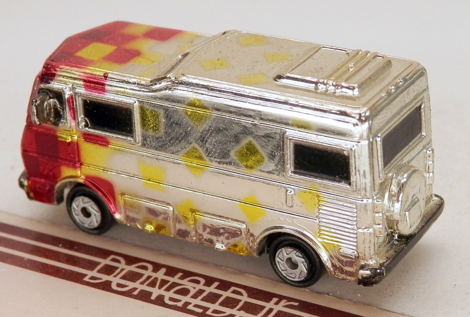 Micro Machines Chrome/Red/Yellow w/GOODYEAR on Nose Motorhome RV | eBay