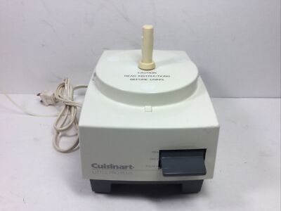 Cuisinart Little Pro Plus Food Processor Replacement Part Motor Base Tested