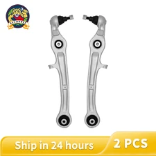 Front Lower Control Arms With Ball Joint for 2004-18 Bentley Continental GT 2Pcs