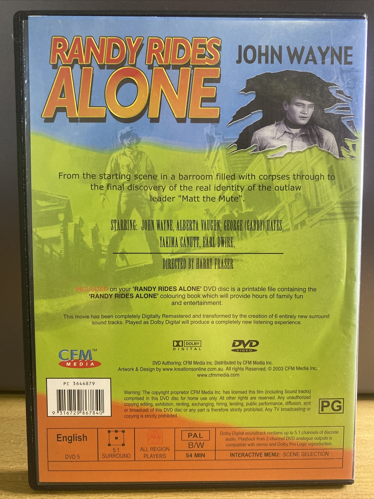 Randy Rides Alone (DVD, 1934) 9317206002259 | eBay Australia