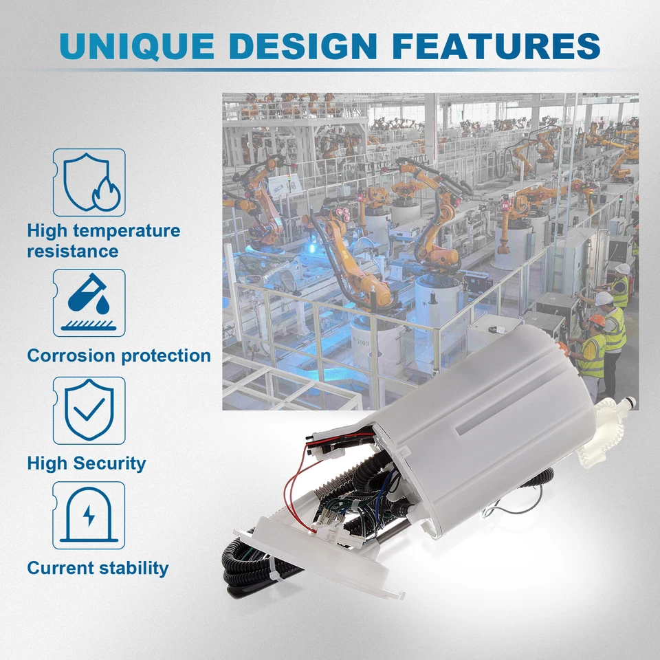 Conjunto de bomba de combustible eléctrica para BMW 525I 530I 545I 550I 645CI 650I E8524M Foto 4 de 4