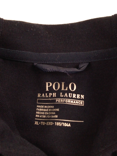 Polo Ralph Lauren Hooded Performance Down Zip Puffer Vest Quilted Jacket Navy XL - Picture 4 of 7
