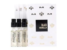 MANCERA BLACK VANILLA EDP 2.0ml .06oz x 3 COLOGNE PERFUME SPRAY SAMPLES