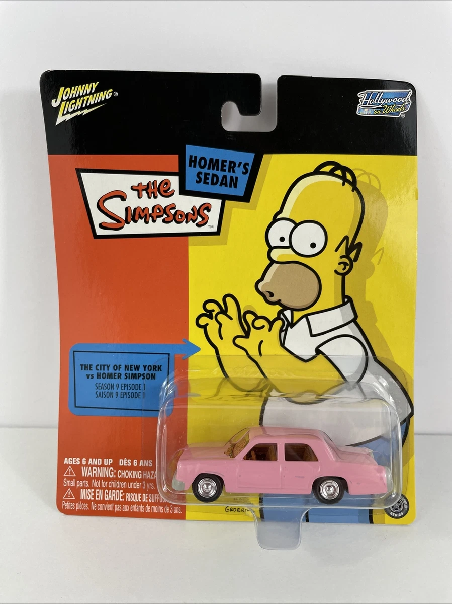 Homer Simpson Car Collector Johnny Lightning plandetransformacion