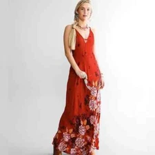 NWT Free People get to you maxi dress