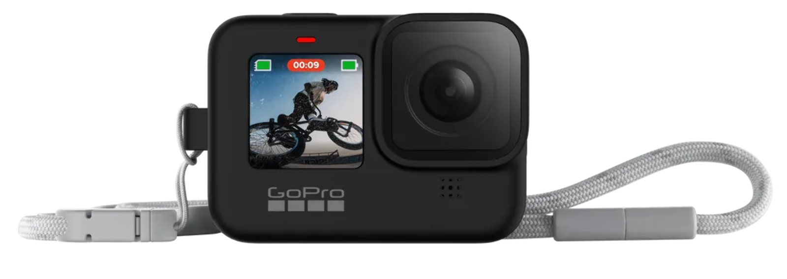 GoPro Sleeve with Adjustable Lanyard for Light Camera Protection | On Sale  -image