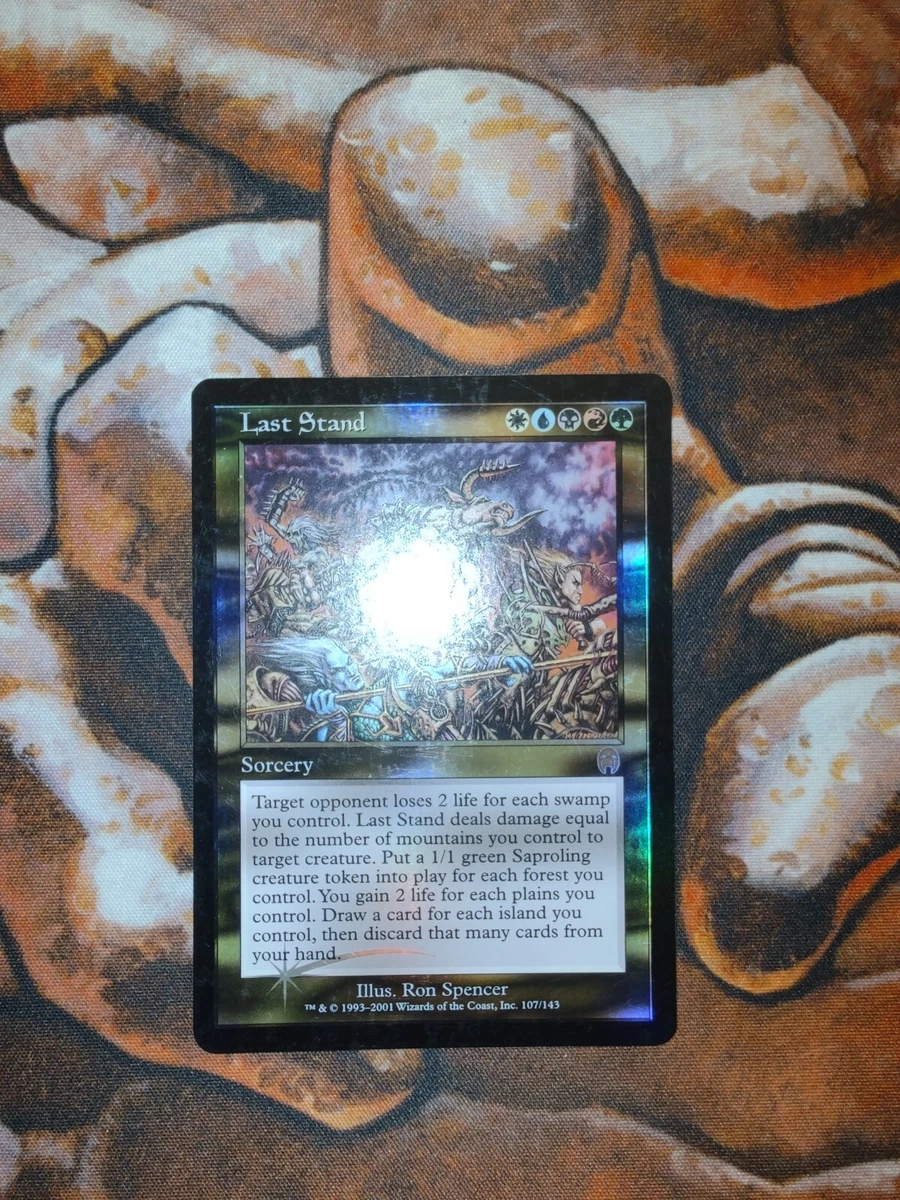 【Foil】最後の抵抗/Last Stand[APC] FOIL Last Stand Apocalypse APC MTG Magic the Gathering | eBay
