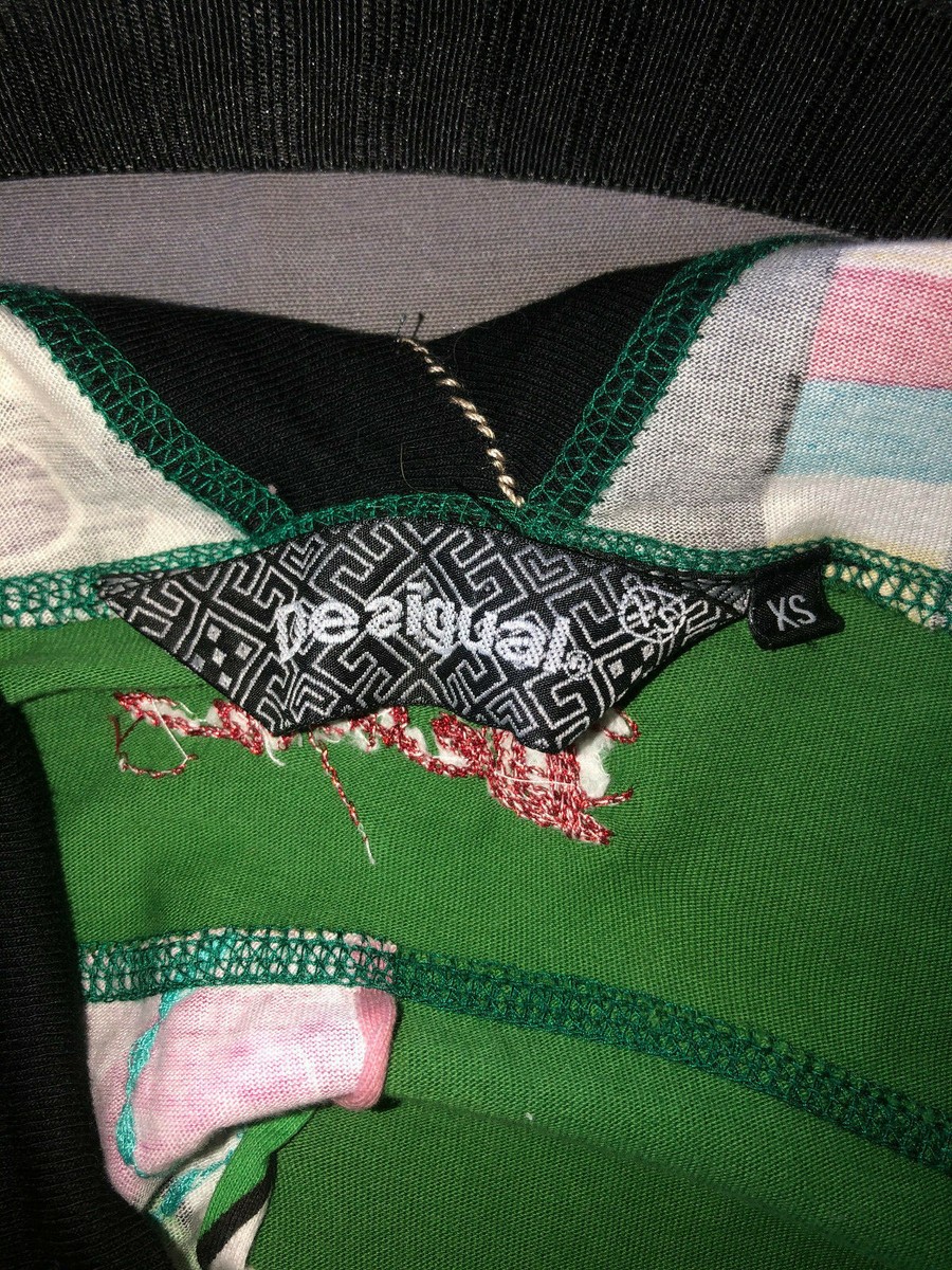 Robe D'été Psychédélique Desigual En Coton - Taille XS - Occasion Excellent état