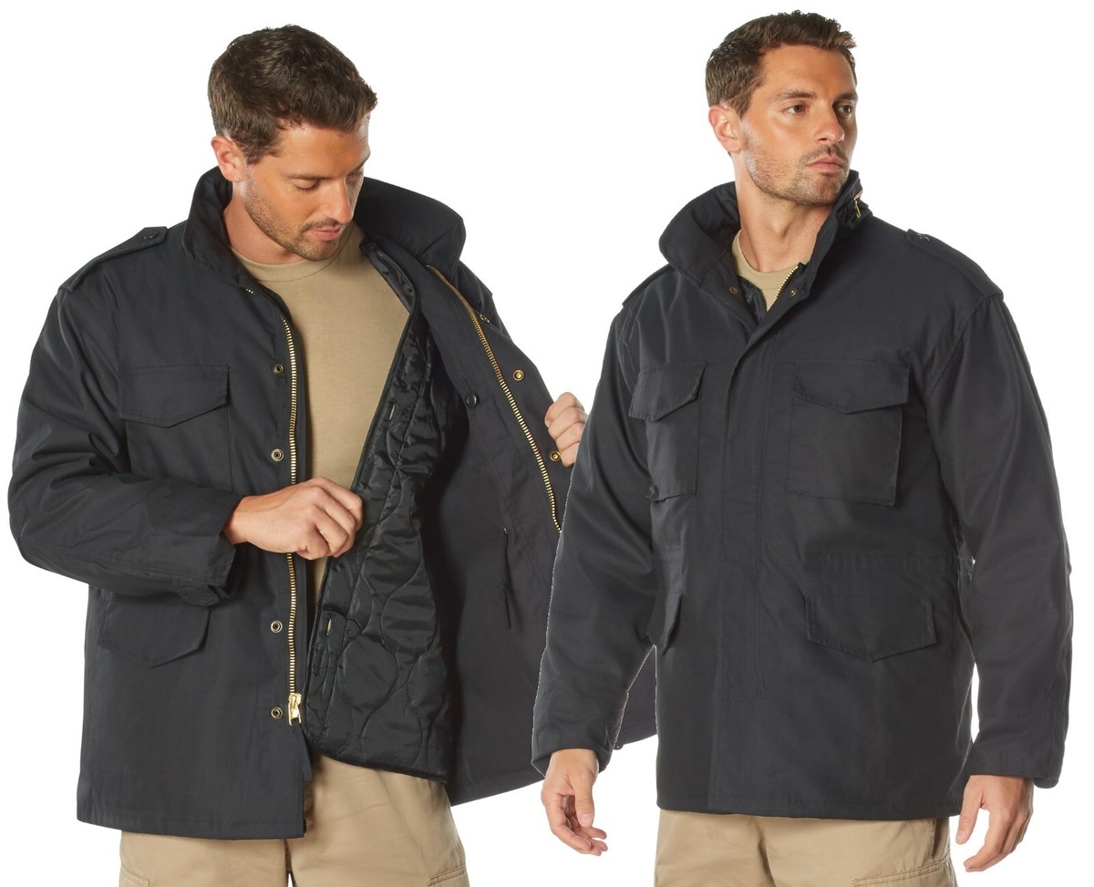 M65 Jacket Nike Parka GrÃ¼n Rothco M65 Jacke Schwarz Rothco Black