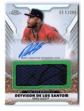 Deyvison De Los Santos Pro Debut Jumbo Relic Auto /200 2025 Pro Debut #PDJAR-DD