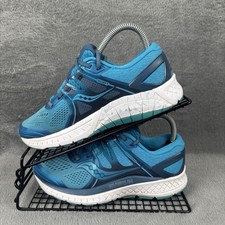 Saucony Onni Iso Trainers Womens UK 4.5 Running Gym Blue S10442-36 2018
