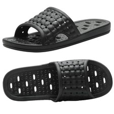 Bath Slippers with Drainage Holes, Quick-Drying Non-Slip Slippers for Home, D...