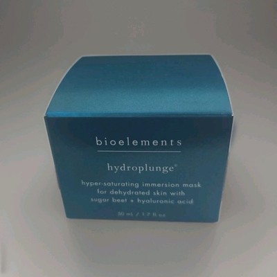 Bioelements Hydroplunge 1.7 oz. Facial Mask New In Box 