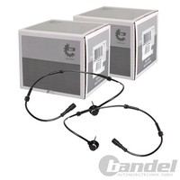 2X Esen SKV ABS-SENSOR Raddrehzahl ABS-FÜHLER Hinten Passend FüR Land Rover Free