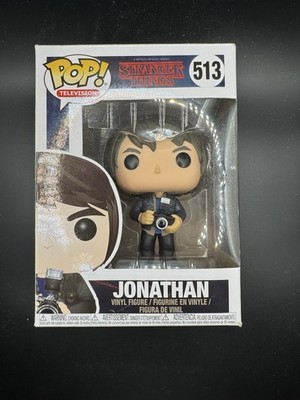 Funko Pop! Season 1 Stranger Things Jonathan W/ Camera #513 Vinyl Figure