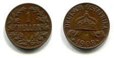 1 Heller DOA 1908 J  Bronze
