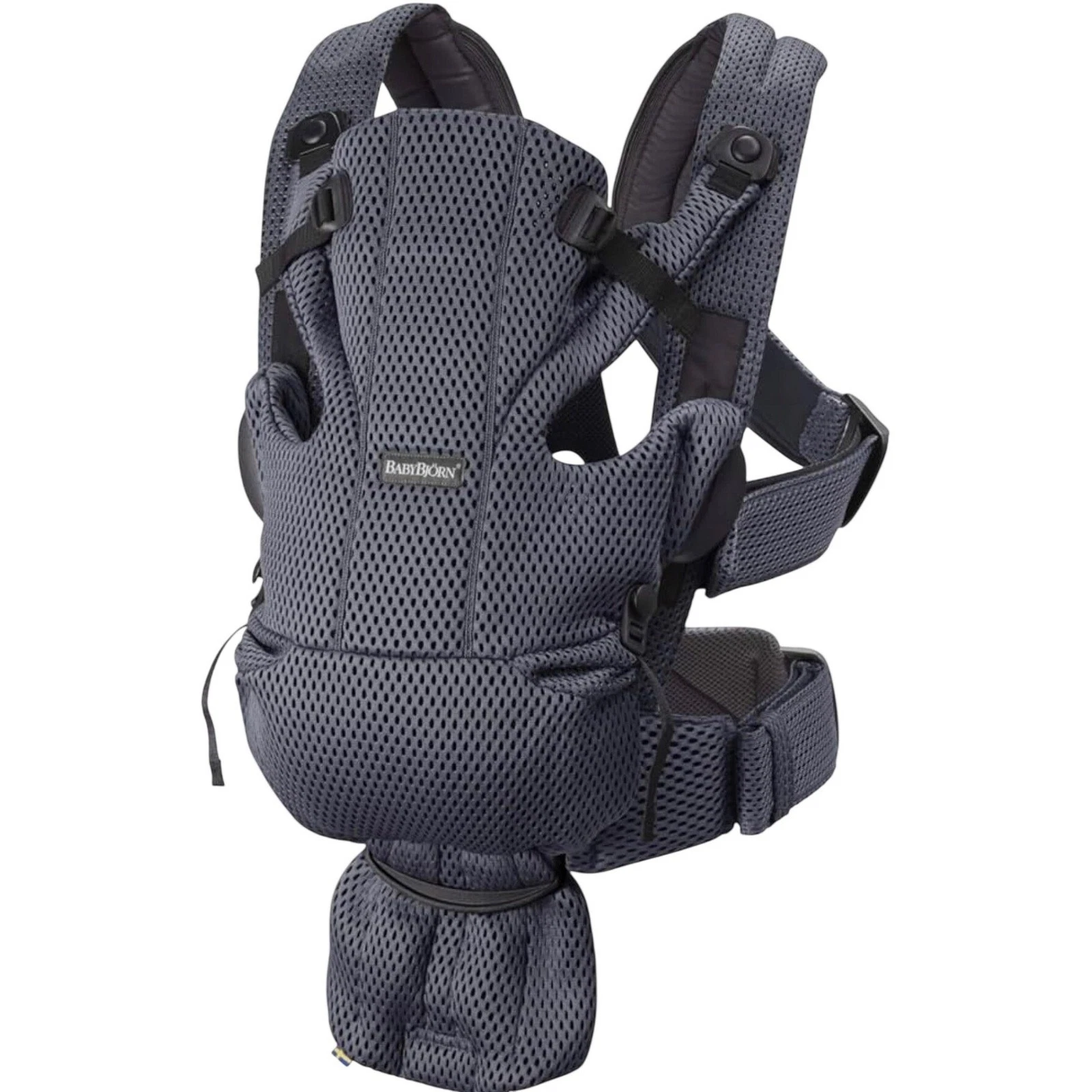 BabyBjorn Baby Carrier Unisex Grey One Air 3D Mesh Ergonomic Adjustable Carrier